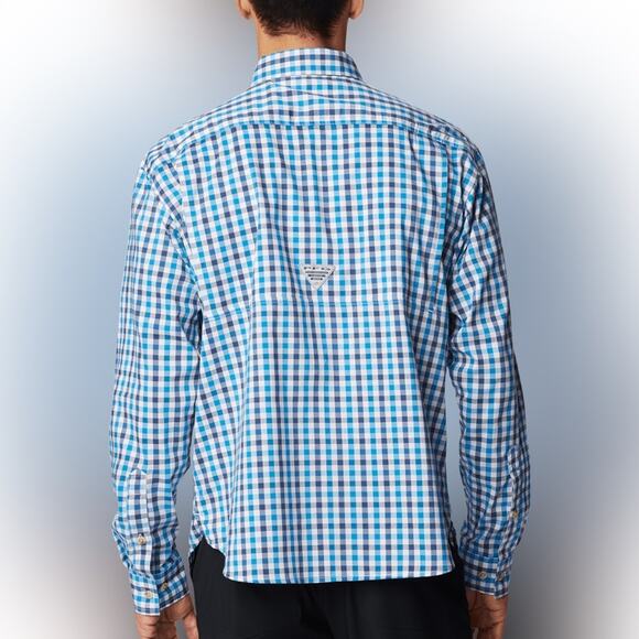 NWT Columbia Super Bonehead Long Sleeve Mend Orange Shirt - Size XL - Picture 5 of 5